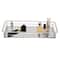 Home Details Vanity Tray with Chrome Finish